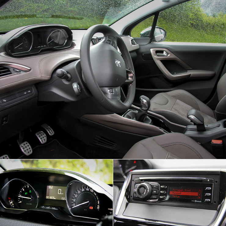 Peugeot 2008 - приборная панель
